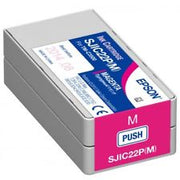 Epson C3500 magenta ink cartridge SJIC22P (M) for excellent print results.