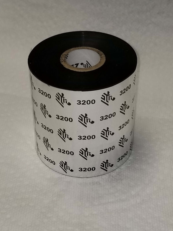 03200BK08945 3.5" wide Wax/Resin for tabletop printer, 2 rolls per case, priced per case.-Printer-Specials
