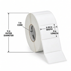 Corrected Zebra 10009526 dimension diagram