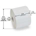 Zebra 83340 annotated label roll