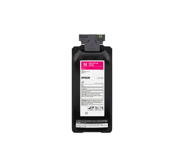 Epson C8000 magenta ink pack, SJIC347P UltraChrome DL Ink for exceptional label printing.