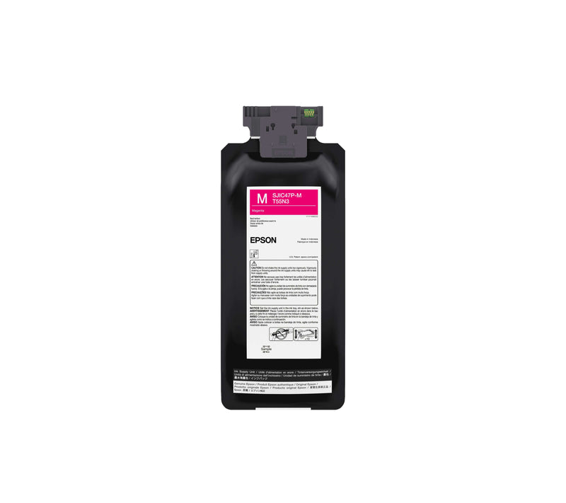 Epson Colorworks Magenta Ink for CW-C8000 printer cartridge with high-quality label printing capabilities.