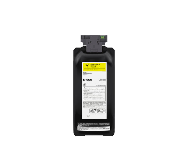 Epson Colorworks TM-C8000 yellow ink pack SJIC347P for high-performance printing.