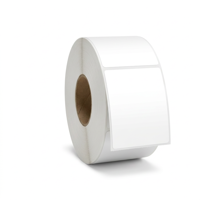 Clean illustrative 800640-505 label roll