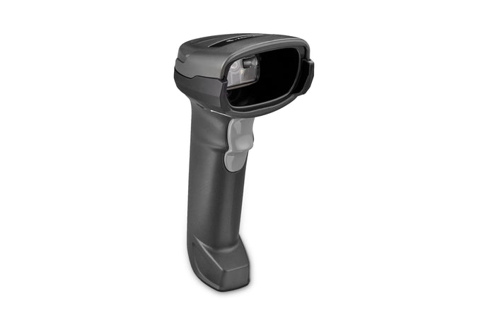 DS2200 Standard range bluetooth cordless imager with USB kit with presentation cradle.  Black