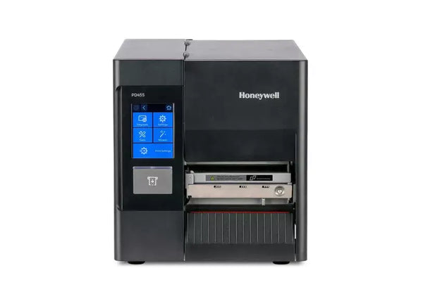 Honeywell PD45 Industrial Thermal Transfer Printer front view with control panel