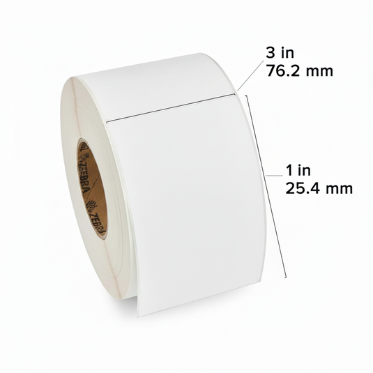 Zebra Label Roll 3