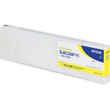 Epson TM-C7500 yellow ink cartridge, part number C33S020617, vibrant yellow ink for exceptional printing quality.