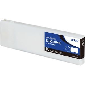 Epson TM-C7500G gloss black ink cartridge SJIC30P(K) for high-quality printing results.